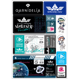 GARNiDELiA stellacage 2023 -stella ship- Re:CoNNeCT_B5贴纸