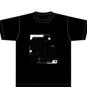 GARNiDELiA stellacage 2023 -stella ship- Re:CoNNeCT_T恤(东名坂限定) XL