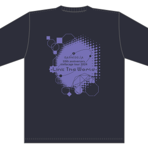 GARNiDELiA 10th anniversary stellacage tour 2024 -Link The World- 长袖T恤 XL